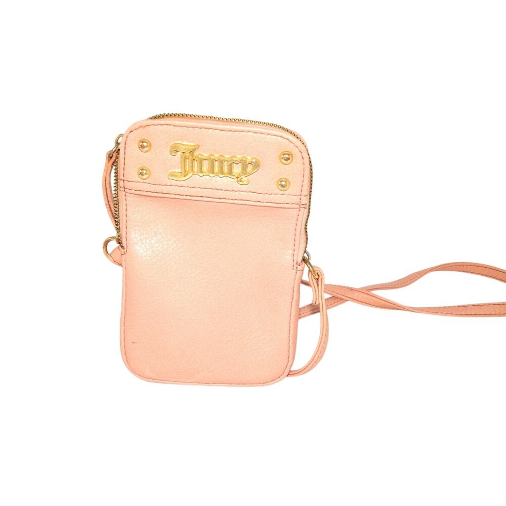 Juicy Couture Pink Mini Swing Pack w Chain Link Strap